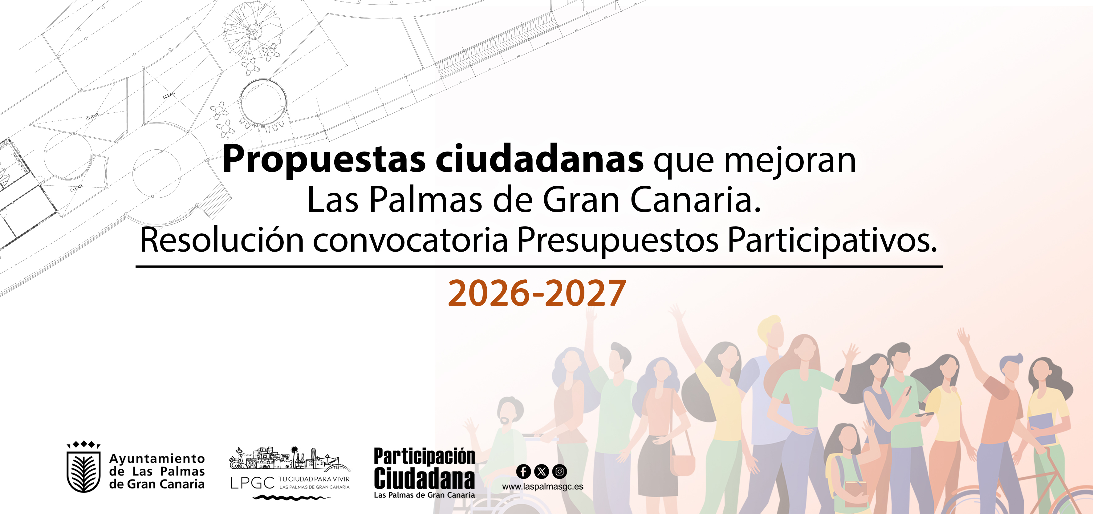 Resolución convocatoria Presupuestos Participativos 2026-2027