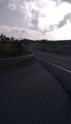 Farolas entrada al barrio de Las Mesas desde autovía GC-3.