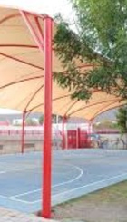 Cancha  de baloncesto cubierta